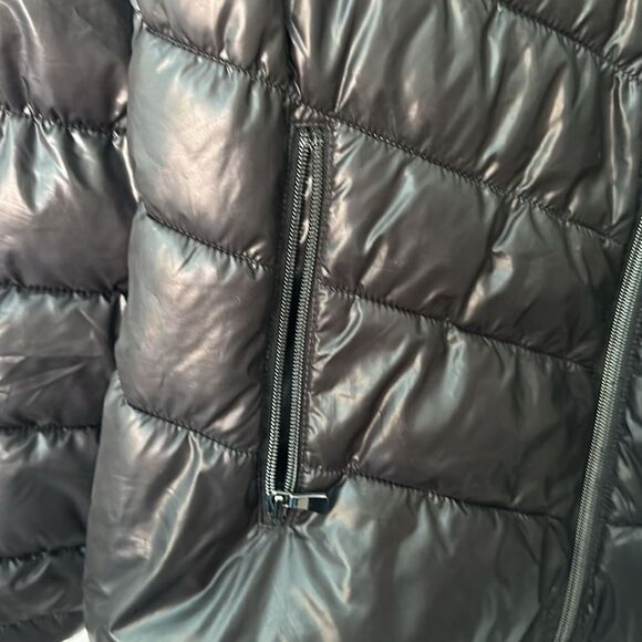 Kenneth Cole Black Puffer Jacket - Picture 4 of 7